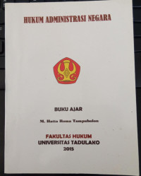 Image of Hukum Administrasi Negara