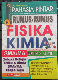 Image of Rumus- rumus fisika kimia kelas X XI XII